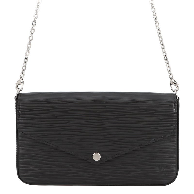 ルイヴィトン チェーンウォレット エピ ポシェット・フェリシー M62648 LOUIS VUITTON 財布 バッグ ブラック 黒