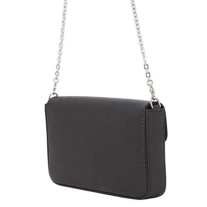 ルイヴィトン チェーンウォレット エピ ポシェット・フェリシー M62648 LOUIS VUITTON 財布 バッグ ブラック 黒