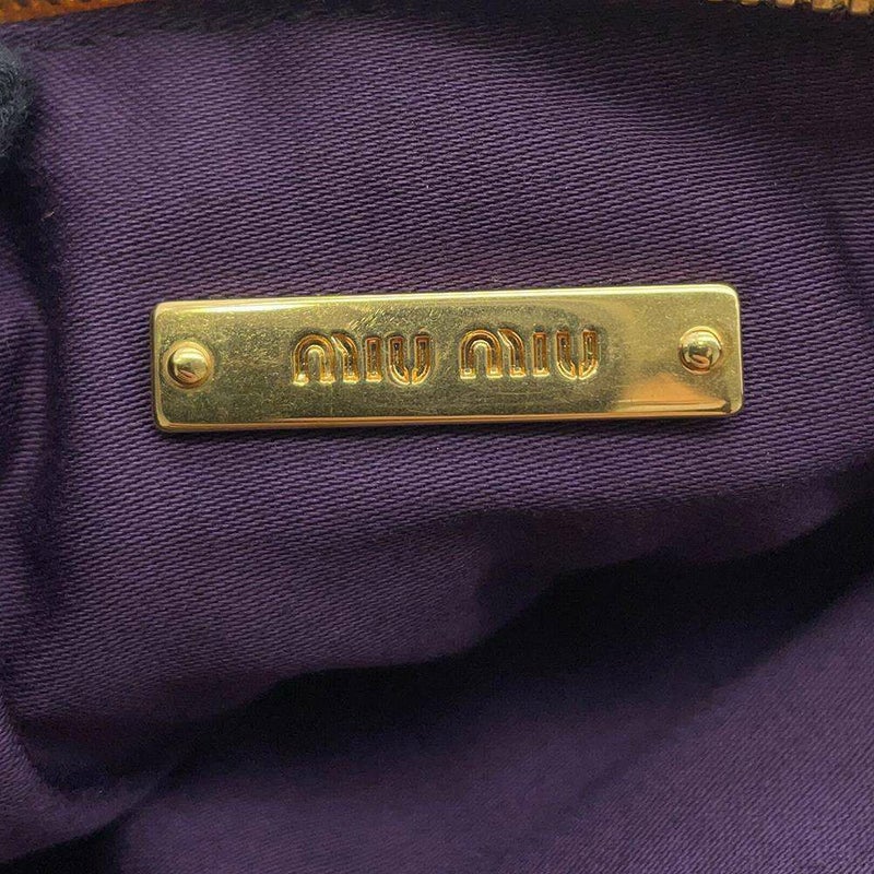 ミュウミュウ クラッチバッグ マテラッセ 5N1455 Miu Miu バッグ