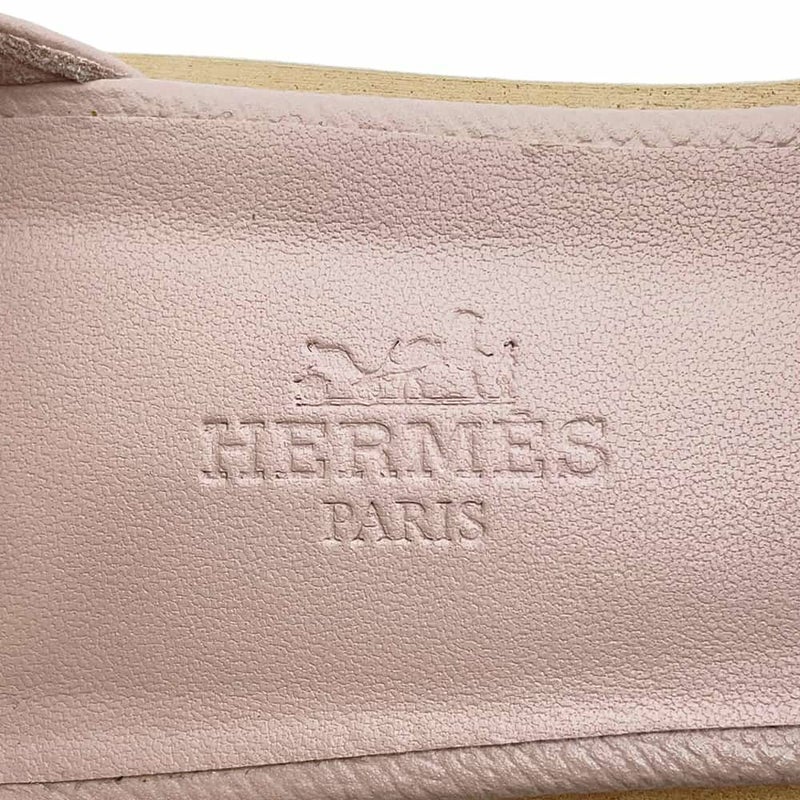 エルメス サンダル サントリーニ フラットサンダル エプソン レディースサイズ37 1/2 HERMES 靴