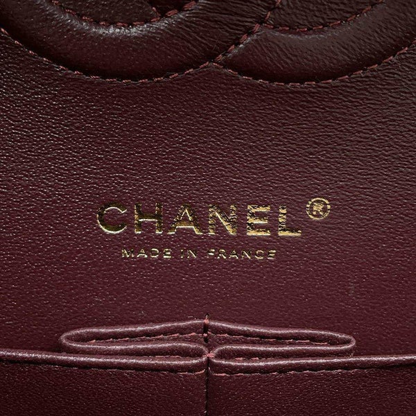 シャネル チェーンショルダーバッグ マトラッセ25 ココマーク キャビアスキン ダブルチェーン A01112 CHANEL 黒