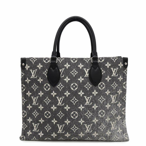 ルイヴィトン トートバッグ モノグラム・ジャカード デニム オンザゴーMM M46448 LOUIS VUITTON