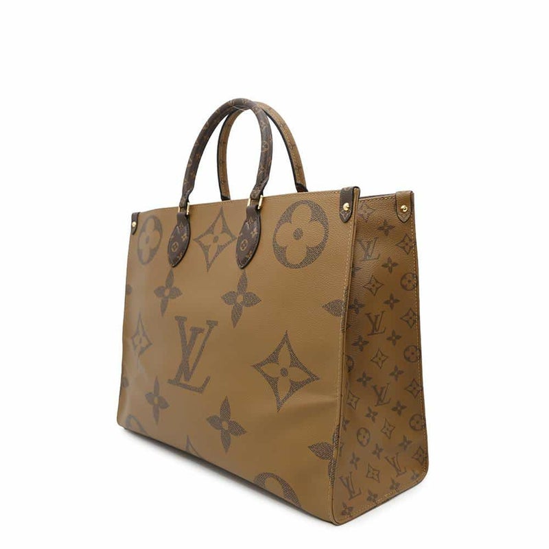 ルイヴィトン トートバッグ モノグラム・リバース ジャイアント オンザゴーGM M44576 LOUIS VUITTON 2way