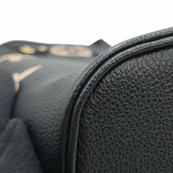 ルイヴィトン トートバッグ モノグラム・アンプラント ネヴァーフルMM M58907 黒 ブラック バイカラー