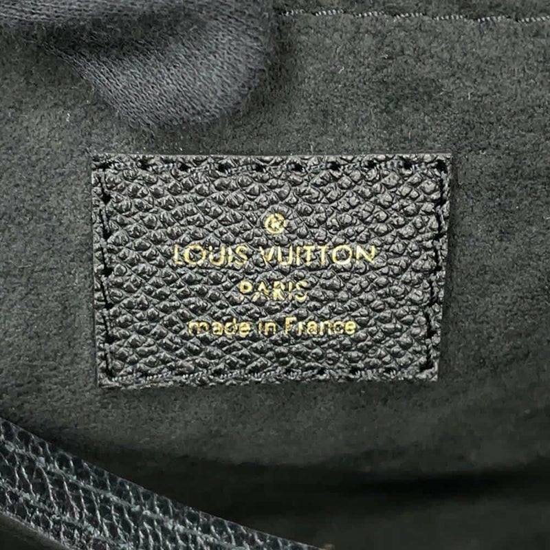 ルイヴィトン トートバッグ モノグラム・アンプラント ネヴァーフルMM M58907 黒 ブラック バイカラー