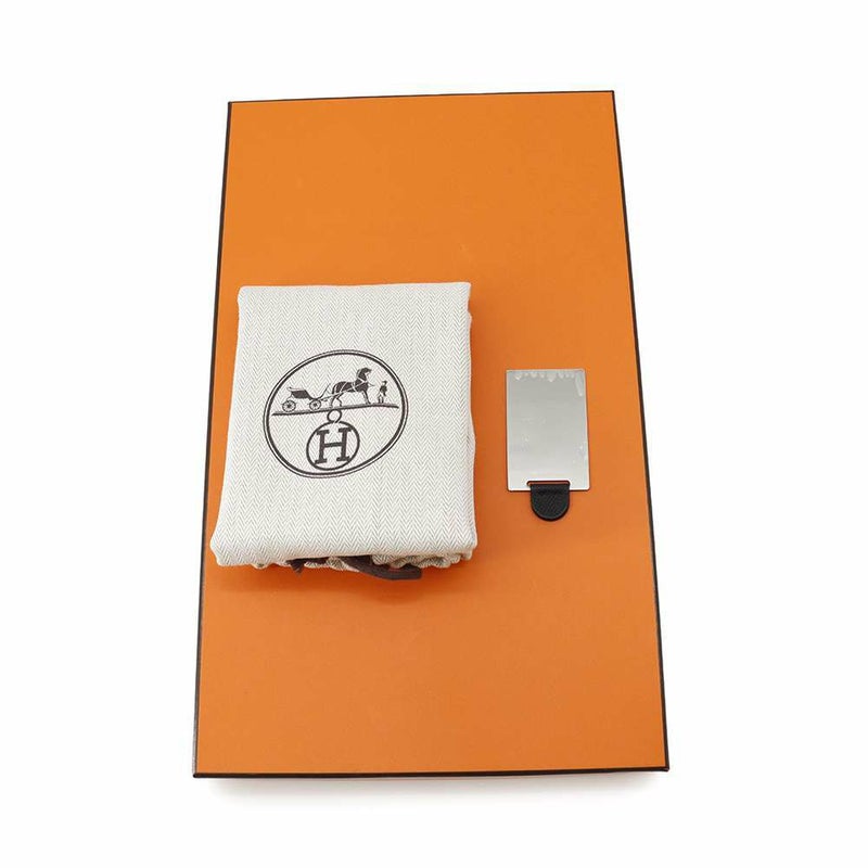 エルメス ショルダーバッグ ミニ コンスタンス3 ミロワール ブラック/シルバー金具 エプソン W刻印 HERMES Constance