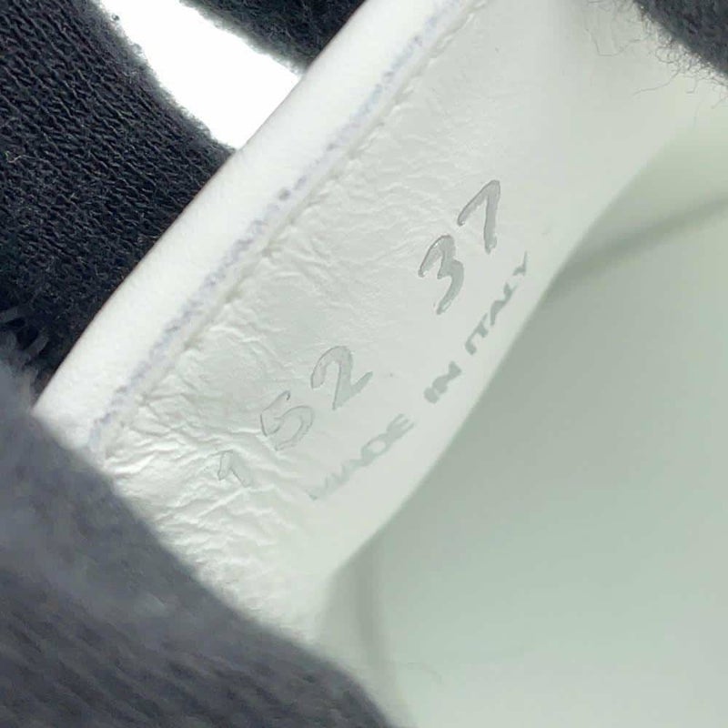 ミュウミュウ スニーカー スリッポン レディースサイズ37 5S152E Miu Miu 白