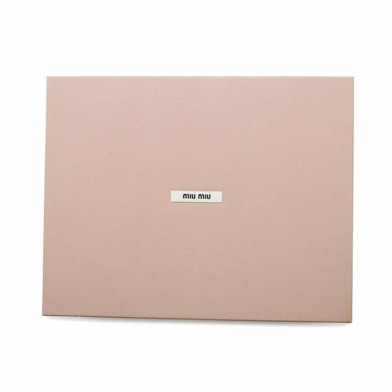 ミュウミュウ スニーカー スリッポン レディースサイズ37 5S152E Miu Miu 白