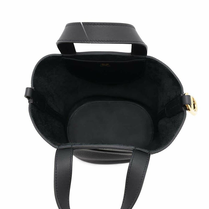 エルメス トートバッグ インザループ 18 ブラック/ゴールド金具 トリヨンクレマンス/スイフト W刻印 黒