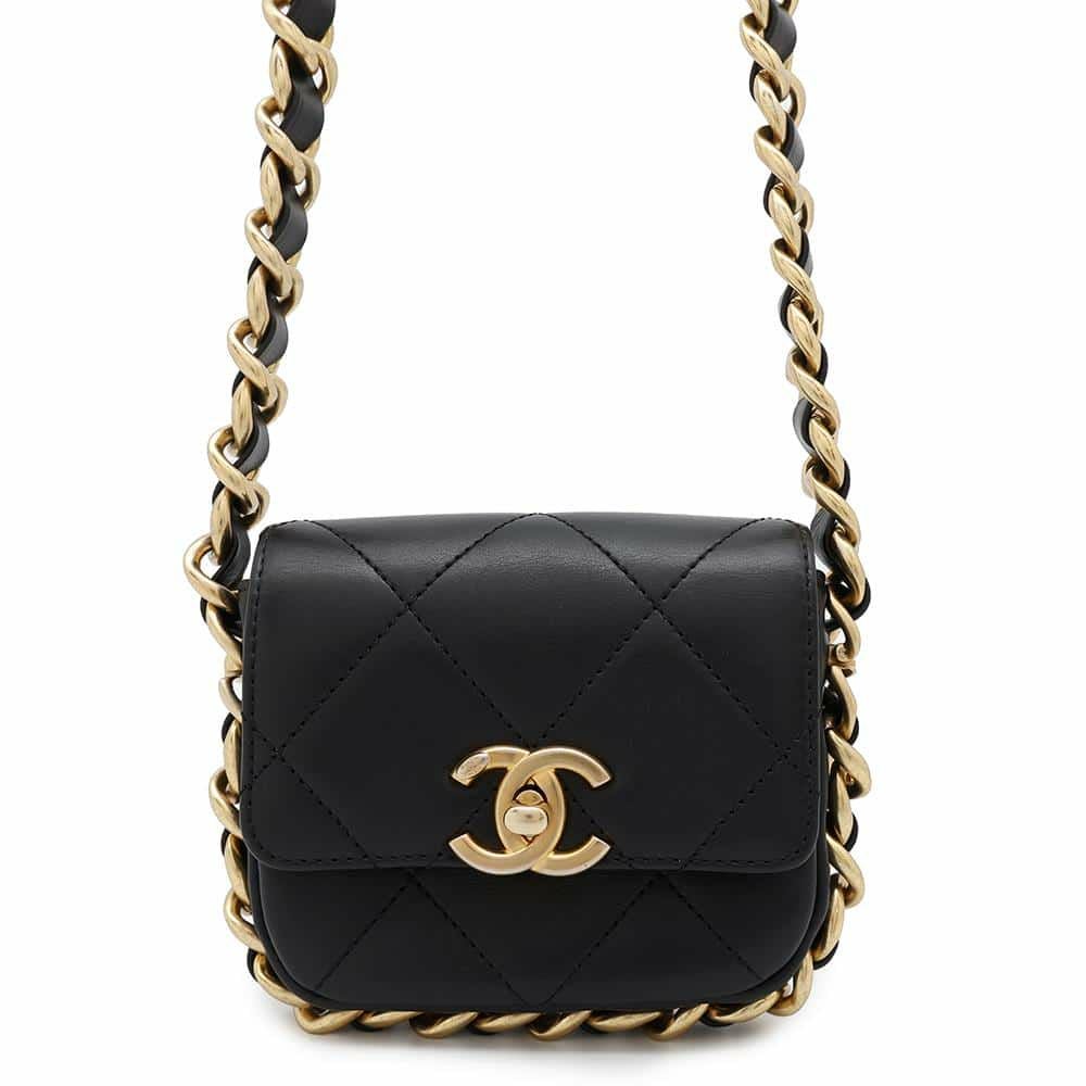 レア 未使用級 CHANEL ショルダーバッグ 2023 チェーン 2023年秋冬 CHANEL シャネル ショルダーバッグ チェーン アラウンド