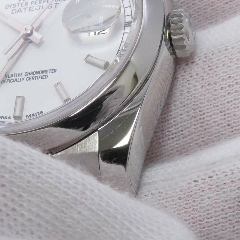 ロレックス デイトジャスト36 ランダムシリアル ルーレット 116200 ROLEX 腕時計 白文字盤