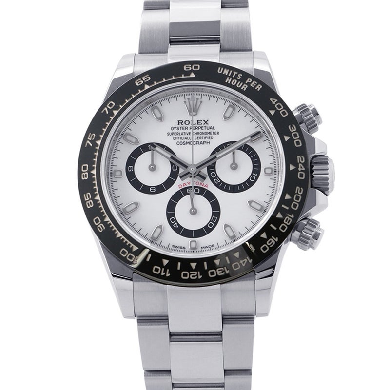 ロレックス コスモグラフ デイトナ ランダムシリアル ルーレット 116500LN ROLEX 腕時計 白文字盤