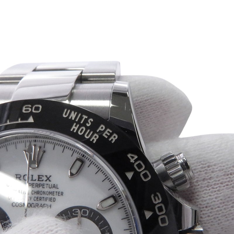 ロレックス コスモグラフ デイトナ ランダムシリアル ルーレット 116500LN ROLEX 腕時計 白文字盤