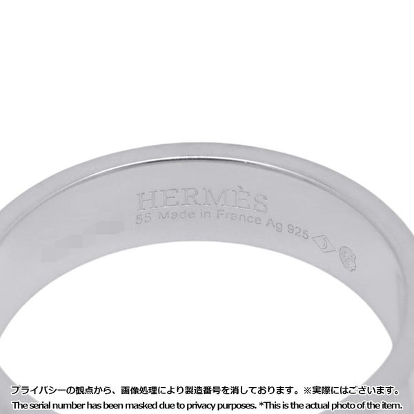 エルメス リング コリエ・ド・シアン PM SV925シルバー H115607B リングサイズ55 HERMES ジュエリー 指輪