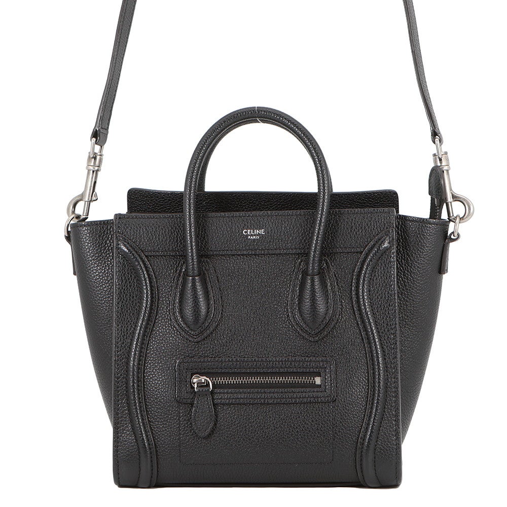 セリーヌ ハンドバッグ ラゲージ ナノショッパー レザー 189243 CELINE
