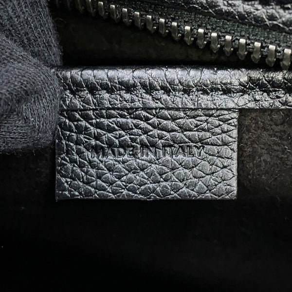 セリーヌ ハンドバッグ ラゲージ ナノショッパー レザー 189243 CELINE 2way 黒