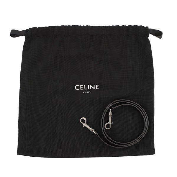 セリーヌ ハンドバッグ ラゲージ ナノショッパー レザー 189243 CELINE 2way 黒