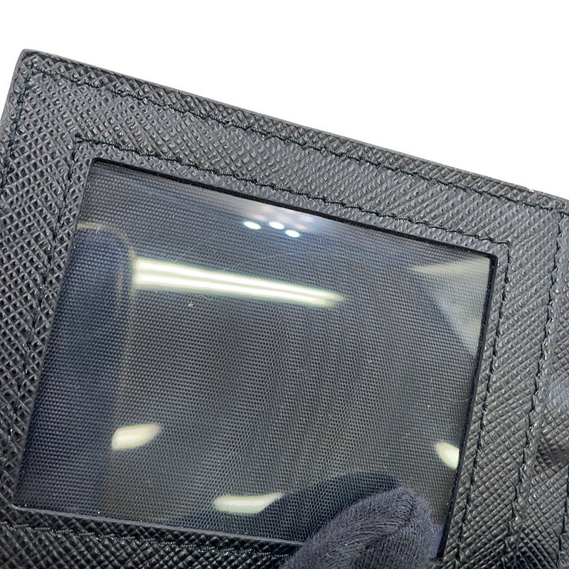 プラダ 長財布 サフィアーノレザー 1MH132 PRADA カードケース付き 黒