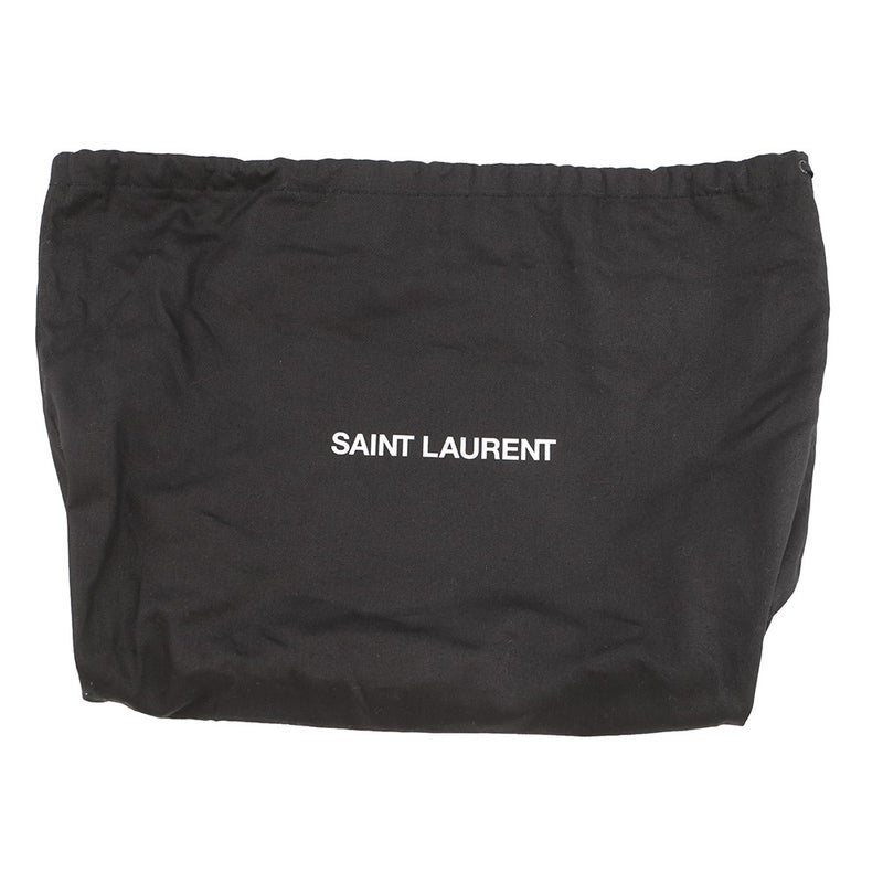 サンローランパリ ポーチ リヴゴーシュ エンブロイダリーポーチ ウール 710435 SAINT LAURENT PARIS 黒