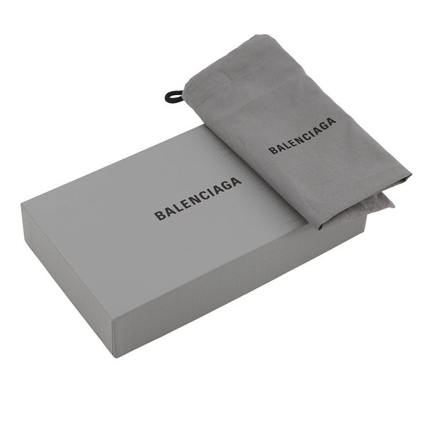 バレンシアガ 長財布 クラッシュ コンチネンタルウォレット キルテッド クラッシュドカーフレザー 766447 BALENCIAGA 黒