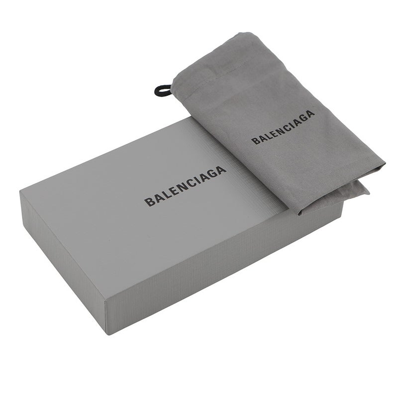 バレンシアガ 長財布 クラッシュ コンチネンタルウォレット キルテッド クラッシュドカーフレザー 766447 BALENCIAGA 黒