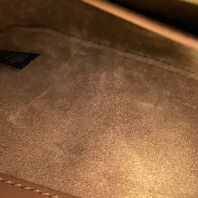 サンローランパリ ハンドバッグ LE 5 A 7 ミニ ホーボー シアリング レザー 760375 SAINT LAURENT PARIS