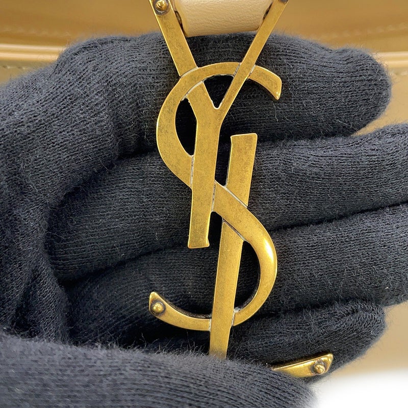 サンローランパリ ハンドバッグ LE 5 A 7 ル・サンカセット カーフレザー 657228 SAINT LAURENT PARIS