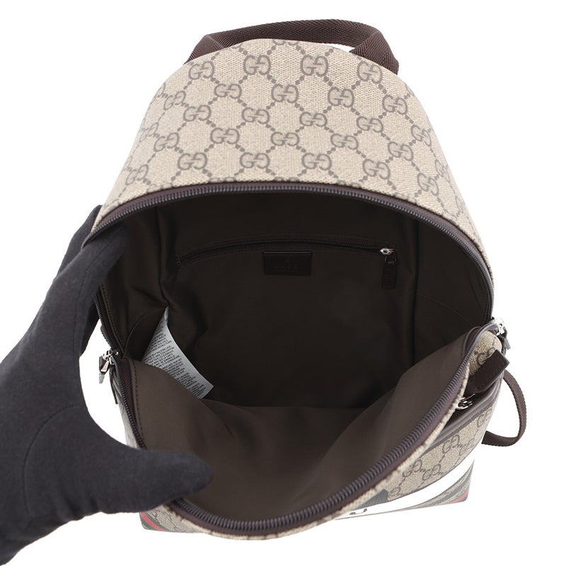 グッチ バックパック チルドレンズ ドッグ GGスプリーム/レザー 782708 GUCCI リュック キッズ ユアン・ロバーツ