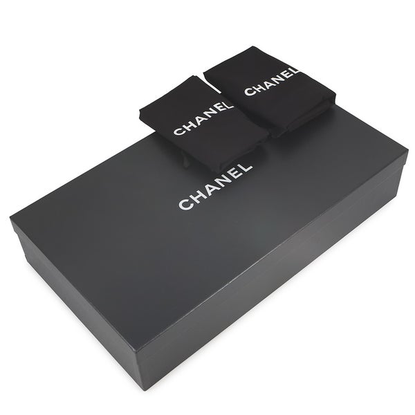 シャネル ロングブーツ ココマーク スエード/カーフスキン レディースサイズ36 1/2 G39171 CHANEL 靴 黒