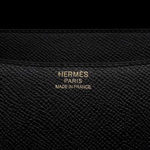 エルメス ショルダーバッグ コンスタンス3 24 ブラック/ゴールド金具 エプソン X刻印 黒