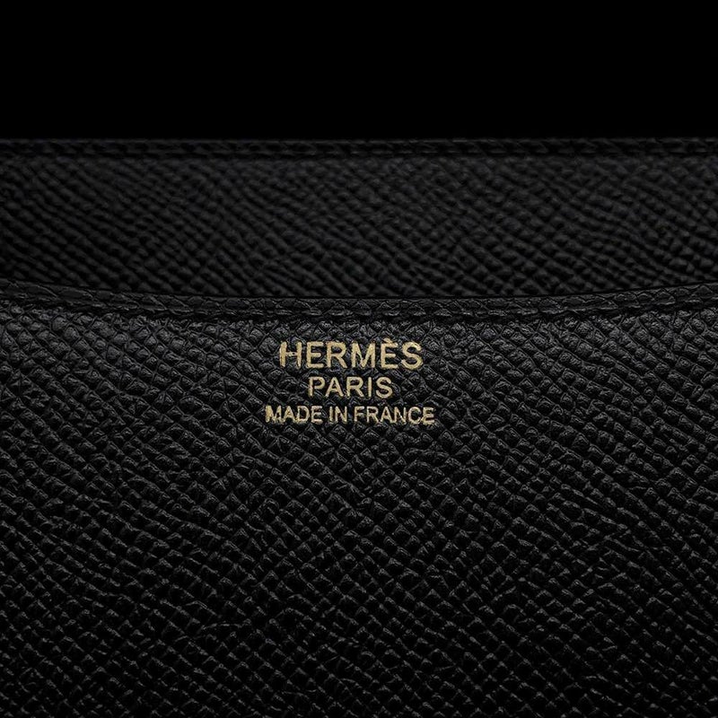 エルメス ショルダーバッグ コンスタンス3 24 ブラック/ゴールド金具 エプソン X刻印 黒