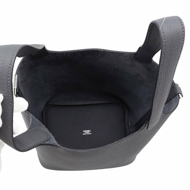 エルメス ハンドバッグ ピコタンロックPM グリミスティ/シルバー金具 トリヨンクレマンス K刻印 HERMES トートバッグ