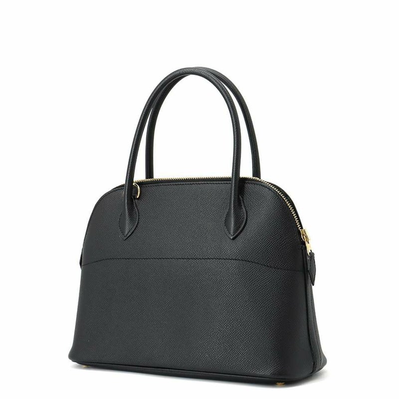 エルメス ハンドバッグ ボリード27 ブラック/ゴールド金具 エプソン C刻印 2wayショルダー