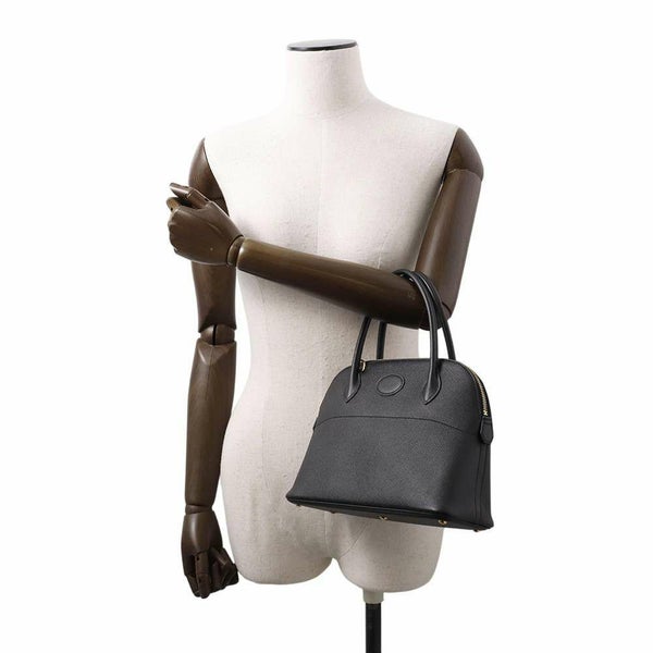 エルメス ハンドバッグ ボリード27 ブラック/ゴールド金具 エプソン C刻印 2wayショルダー