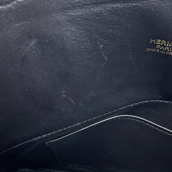 エルメス ハンドバッグ ボリード27 ブラック/ゴールド金具 エプソン C刻印 2wayショルダー