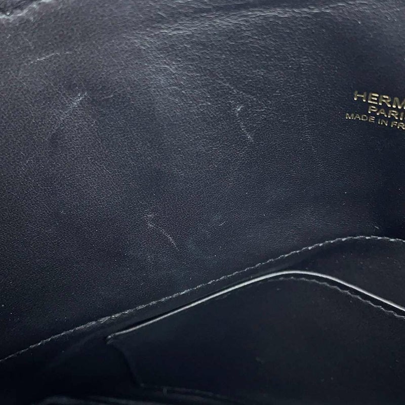 エルメス ハンドバッグ ボリード27 ブラック/ゴールド金具 エプソン C刻印 2wayショルダー