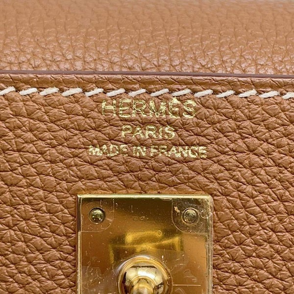 エルメス ハンドバッグ ケリー25 内縫い ゴールド/ゴールド金具 トゴ Y刻印 2wayショルダー