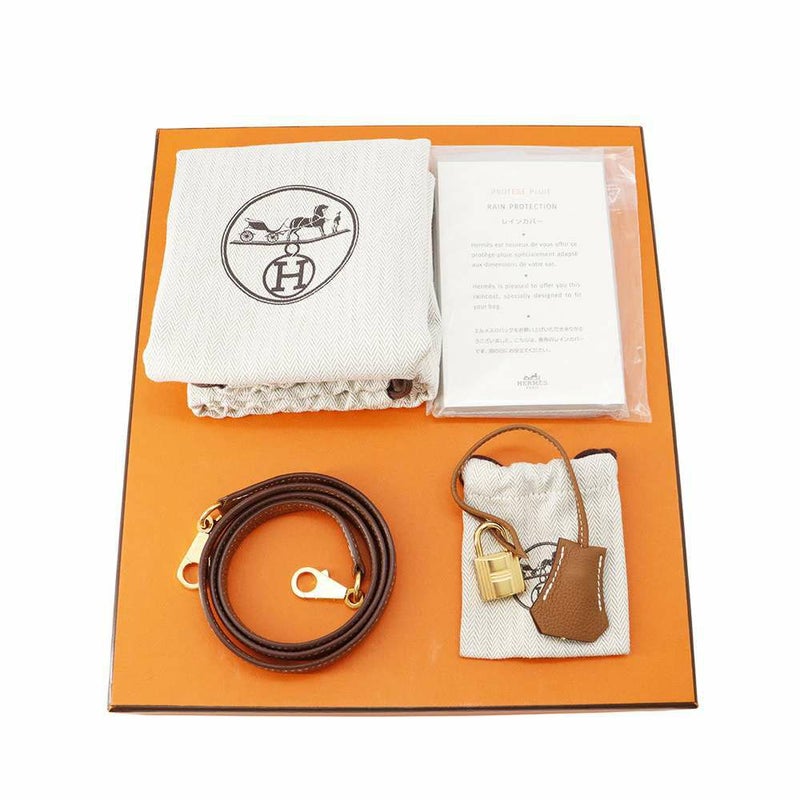 エルメス ハンドバッグ ケリー25 内縫い ゴールド/ゴールド金具 トゴ Y刻印 2wayショルダー