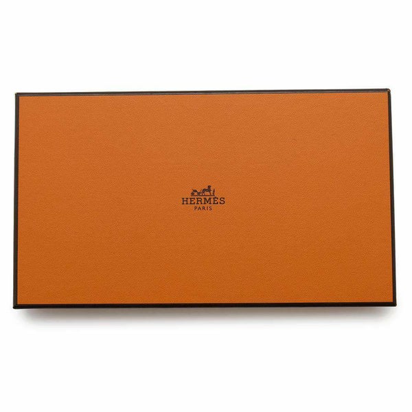 エルメス 長財布 アザップロング シルクイン ゴールド/シルバー金具 エプソン U刻印 HERMES 財布
