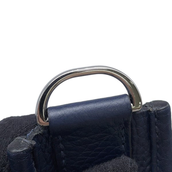 エルメス ショルダーバッグ エブリン3 PM ブルーニュイ/シルバー金具 トリヨンクレマンス X刻印