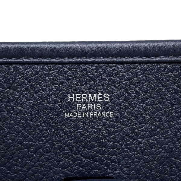 エルメス ショルダーバッグ エブリン3 PM ブルーニュイ/シルバー金具 トリヨンクレマンス X刻印