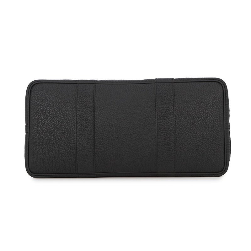 エルメス トートバッグ ガーデンパーティPM アルドワーズ/ブラック/シルバー金具 ネゴンダ/トワルミリタリー K刻印 黒