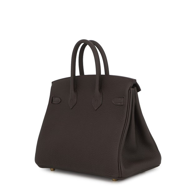 エルメス バーキン25 べブラン/ゴールド金具 トゴ G刻印 HERMES Birkin ハンドバッグ