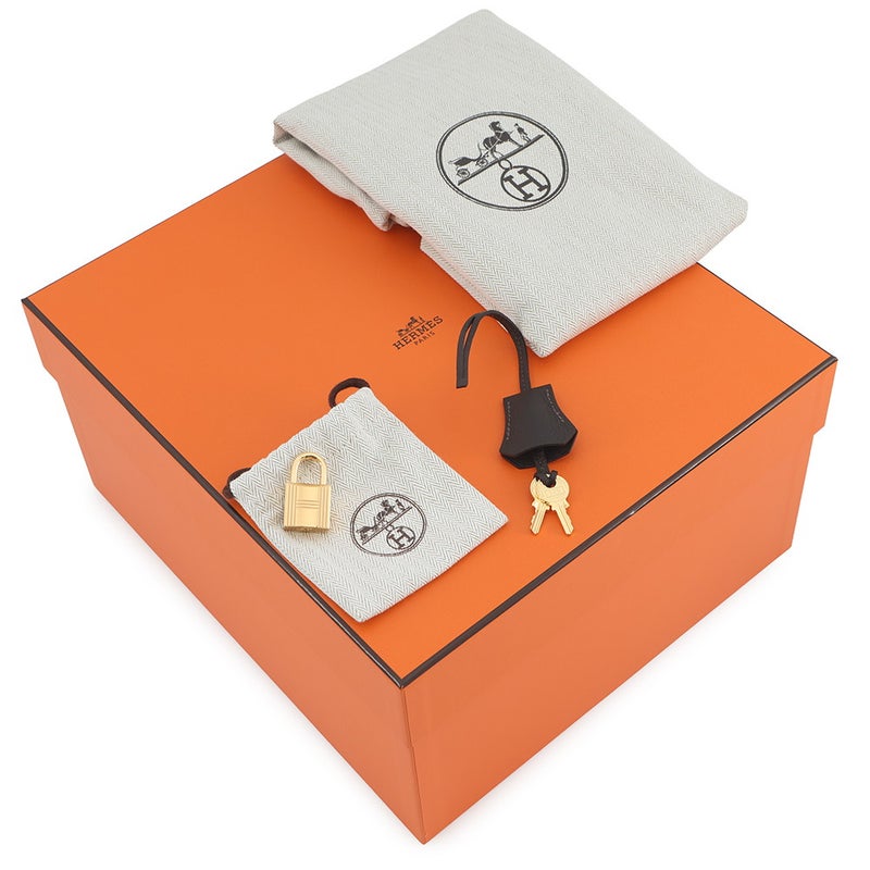 エルメス バーキン25 べブラン/ゴールド金具 トゴ G刻印 HERMES Birkin ハンドバッグ