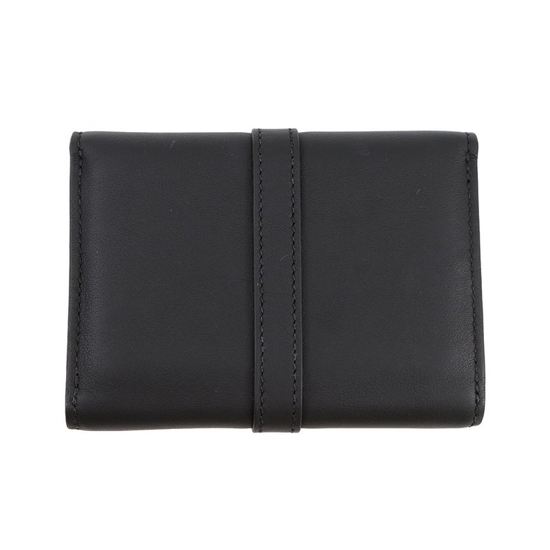 エルメス コインケース グレナン コンパクト ウォレット ブラック/シルバー金具 スイフト W刻印 黒