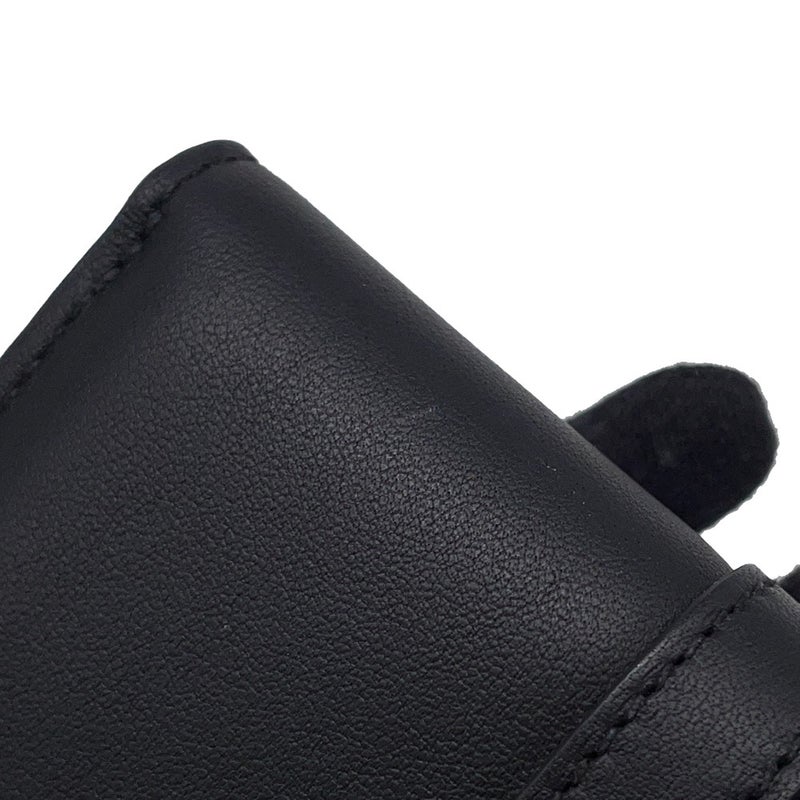 エルメス コインケース グレナン コンパクト ウォレット ブラック/シルバー金具 スイフト W刻印 黒