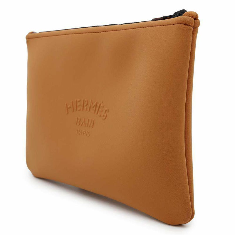 エルメス ポーチ  ネオバン・マイヨン・マラン MM キャラメル HERMES 小物入れ
