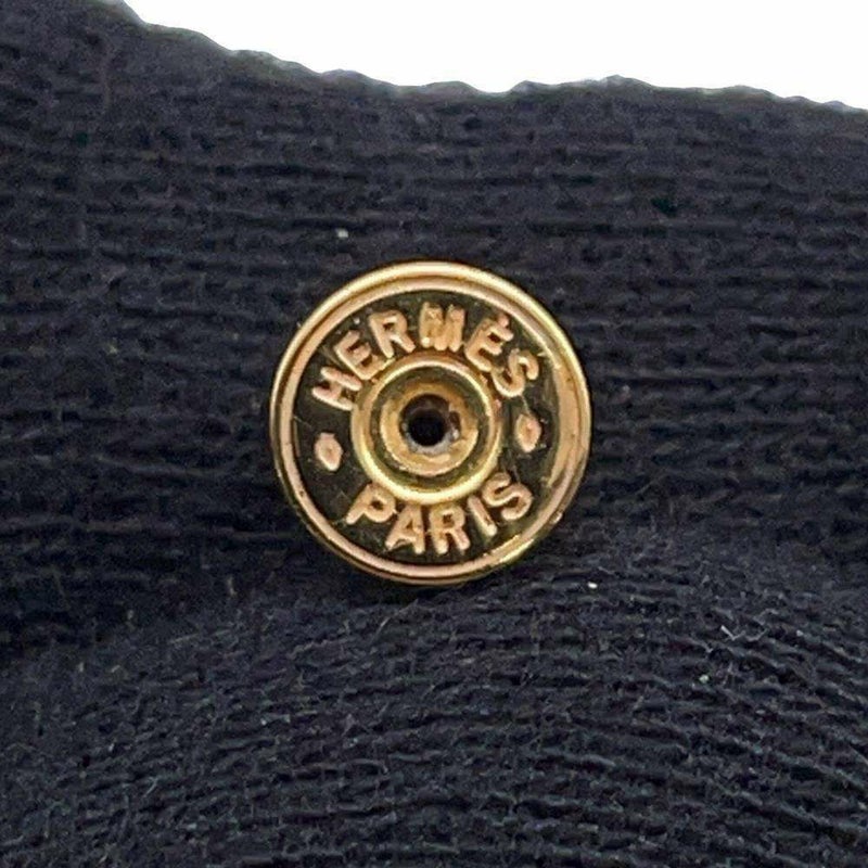 エルメス ピアス ミニ・ポップアッシュ ホワイト/ゴールド金具 Hモチーフ HERMES Pop H ポップH