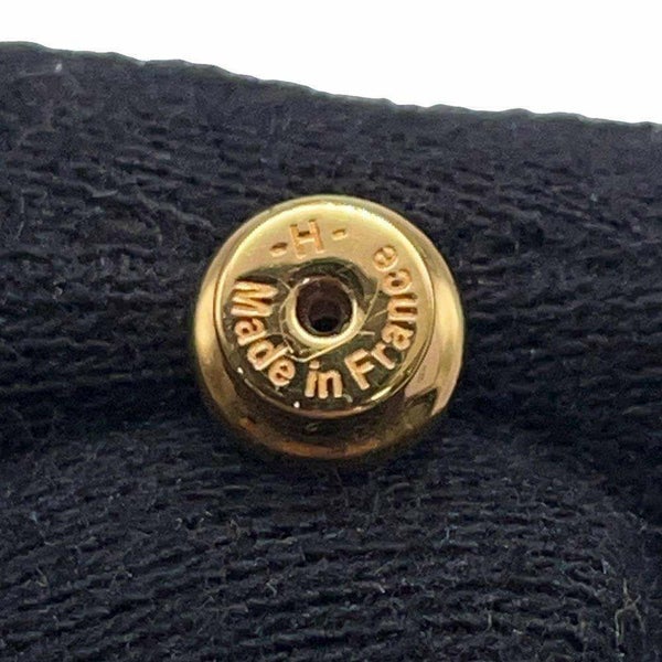 エルメス ピアス ミニ・ポップアッシュ ホワイト/ゴールド金具 Hモチーフ HERMES Pop H ポップH