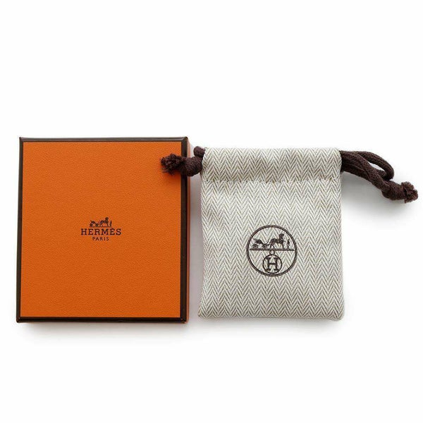 エルメス ピアス ミニ・ポップアッシュ ホワイト/ゴールド金具 Hモチーフ HERMES Pop H ポップH